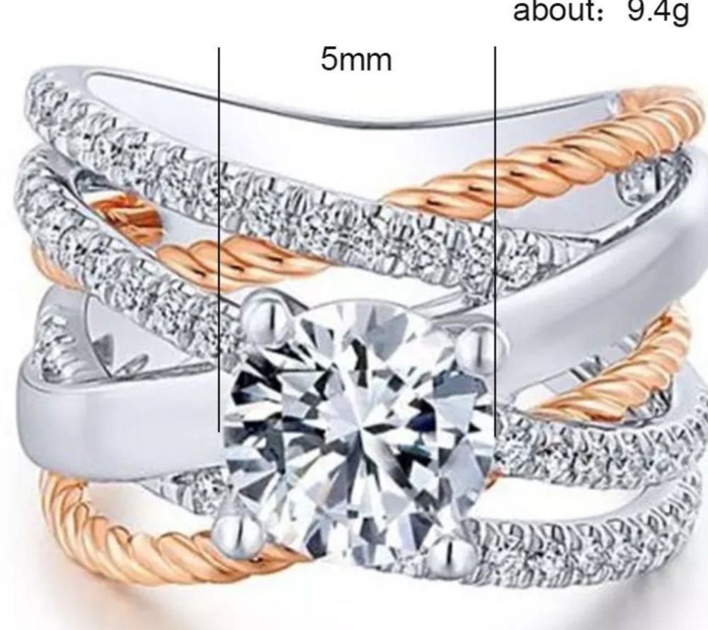 925 sterling silver ring - Picture 3 of 4